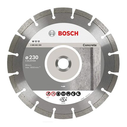 صينيه ديسك قطعية بوش الماظ للخرسانة 9 بوصة BOSCH Diamond Disc for Concrete 230x22.23