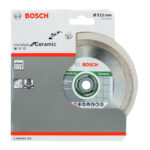 ⁦صينيه ديسك قطعية الماظ  بوش للسيراميك 4.5 بوصة BOSCH Diamond Disc for Ceramic 115 mm⁩ - الصورة ⁦2⁩