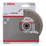 ⁦صينيه ديسك قطعية بوش الماظ للرخام 4.5 بوصة BOSCH Diamond Disc for Marble115X22,23⁩ - الصورة ⁦2⁩