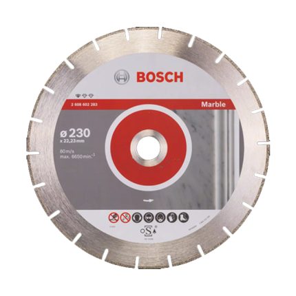 صينيه ديسك قطعية الماظ بوش للرخام 9 بوصه BOSCH Diamond Disc for Marble 230X22,23