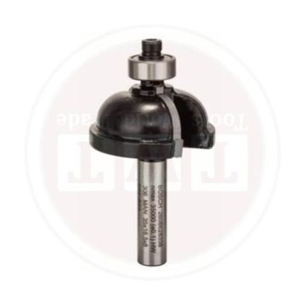 بنطة راوتر بوش لتشكيل الحواف F قطر 8 مم - اجمالي الطول 59 مم BOSCH Cove Bit 8, 35x59