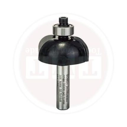 بنطة راوتر بوش لتخديد التجاويف الدائريه 8 مم اجمالى الطول 55 مم BOSCH Core Box Bit + Guide Pin 8, 32.7x55