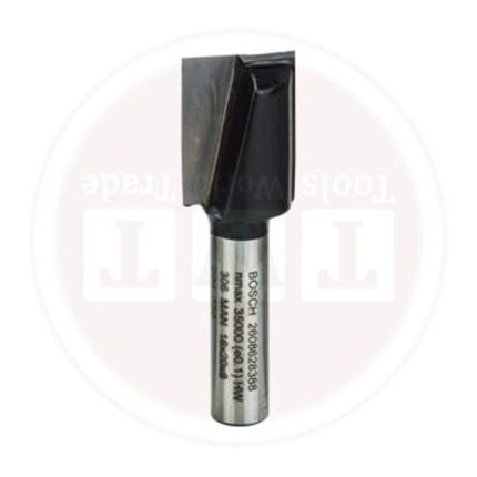 بنطة راوتر بوش للتجاويف المستقيمه قطر 8 مم - اجمالى الطول  51 مم  BOSCH Straight Bit 8, 16x51