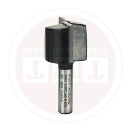 بنطة راوتر بوش للتجاويف المستقيمه قطر 8 مم - اجمالى الطول 51 مم BOSCH Straight Bit 8, 25x51