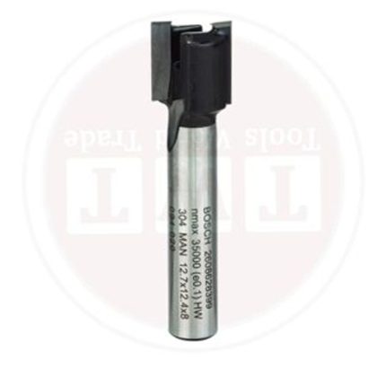 بنطة راوتر بوش للتجاويف المستقيمه قطر 8 مم - اجمالى الطول 50.8 مم BOSCH Straight Bit 8, 12.7x50.8