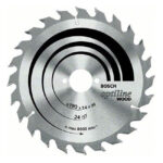 صينية منشار بوش 7.25 بوصة  للخشب 60 سنة BOSCH Optiline CSB For Wood 184X2.5X20 (60)