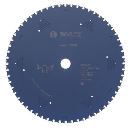 صينية ديسك قطعية حديد 12 بوصة 60 سنة BOSCH CSB Expert for Steel 12"  305X2.2X25.4 (60)
