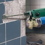 ⁦اجنه تكسير سيراميك طول 26 سم BOSCH SDS-Plus Tile Chisel auto sharp 260 MM⁩ - الصورة ⁦2⁩