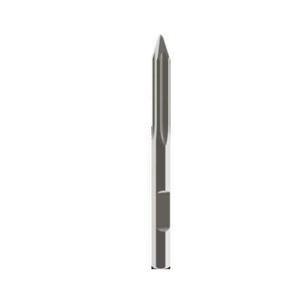 مسمار تكسير كعب مسدس طول 40 سم- ارتك BOSCH 28mm Hex Pointed Chisel R-Tec 400 MM