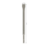 ⁦اجنة تكسير مبططة كعب بلس 10 قطع طول 25 سم BOSCH SDS-Plus Flat Chisel auto sharp 20X250 MM 10 Pcs⁩ - الصورة ⁦4⁩