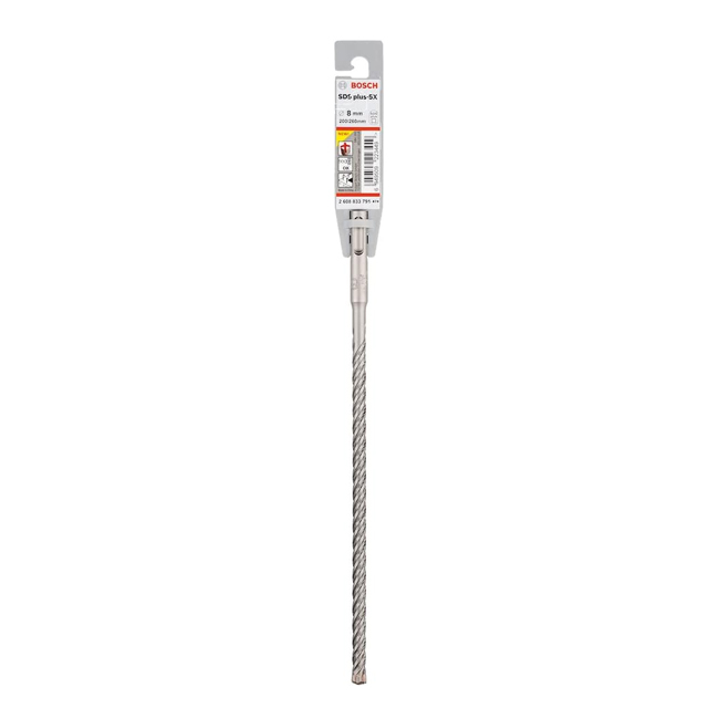 2608833791 بنطة بلس فايف اكس للتخريم فى الخرسانة قطر 8مم BOSCH 8x200x260mm - الصورة 1