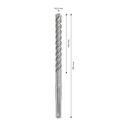 بنطة بلس فايف اكس للتخريم فى الخرسانة قطر 10مم BOSCH 10x100x160mm