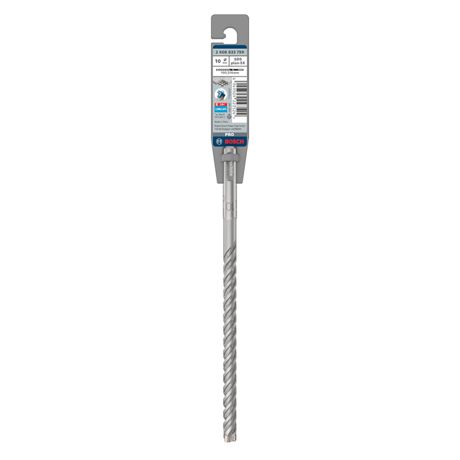 2608833799 بنطة بلس فايف اكس للتخريم فى الخرسانة قطر 10مم BOSCH 10x150x210mm - الصورة 1