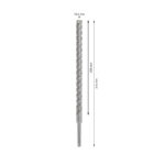 بنطة بلس فايف اكس للتخريم فى الخرسانة قطر 16مم BOSCH 16x250x310mm