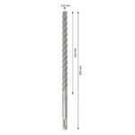 ⁦بنطة بلس فايف اكس للتخريم فى الخرسانة 10 قطع قطر 12مم BOSCH SDS plus-5X,  10 Pcs  12x200x260mm⁩ - الصورة ⁦2⁩