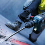 ⁦أجنة تكسير مبططة كعب بلس طول 25سم BOSCH SDS-Plus Flat Chisel auto sharp 250MM⁩ - الصورة ⁦4⁩