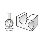 ⁦قاطعة عالية السرعة دريمل 8.7 مم (114) DREMEL⁩ - الصورة ⁦2⁩