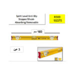 ⁦ميزان مياه ستابيلا 3 عين 183 سم المانى STABILA R300⁩ - الصورة ⁦2⁩