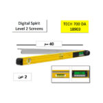 ⁦ميزان ستابيلا وزاوية ديجيتال 40سم  TECH700DA الماني STABILA⁩ - الصورة ⁦2⁩