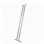 ⁦سلم الومنيوم ميتافورم طراز 34 وصلتين متعدد مفرد او مزدوج (10 درجة مزدوج الطول 3.10م - 20 درجة مفرد الطول 5.40م )  METAFORM⁩ - الصورة ⁦2⁩