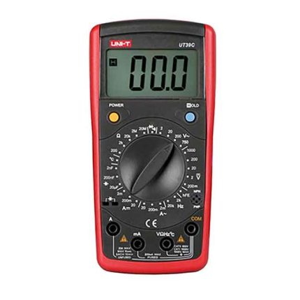 افوميتير ملتيميتر لقياس الفولت و الامبير و درجه الحراره 20 امبير 750V AC -1000V DC يو ني تي موديل UNI-T  UT39C