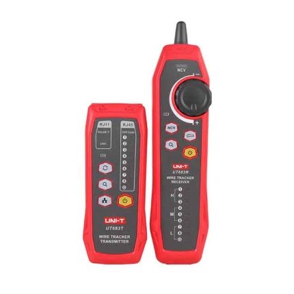 جهاز تحديد أماكن الكابلات الحيه والكشف عن أعطال الكابلات يوني تي UNI-T UT638KIT