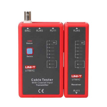 جهاز قياس كابلات الانترنت والشبكات والريسيفر يوني تي UNI-T    UT681HDML