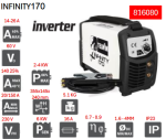 ⁦ماكينة لحام تيلوين انفرتر 150 أمبير ايطالى تيلون TELWIN INFINITY 170-MMA⁩ - الصورة ⁦9⁩