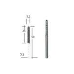 HSS twist drill set with centring pin in storage case الماني PROXXON