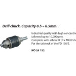 ⁦مفتاح تشاك  /NO 24152 /FD150/E mm0,5-6,5 الماني PROXXON⁩ - الصورة ⁦2⁩
