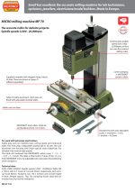 ⁦مطحنه دقيقه بروكسون الماني PROXXON MF 70⁩ - الصورة ⁦2⁩