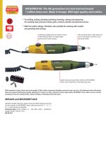 ⁦مطحنه ووحده حفر بروكسون الماني PROXXON MICROMOT 60/E⁩ - الصورة ⁦2⁩