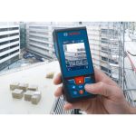 ⁦متر ليزر بوش 100 متر لقياس مسافات ليزر احمر مزود بتقنية البلوتوث ماليزي BOSCH - GLM 100-25 C⁩ - الصورة ⁦3⁩
