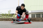 ⁦ماكينة سيراميك روبي زاويا فاصل كسارة عن القلم 102 سم - RUBI TX-1020 MAX⁩ - الصورة ⁦3⁩