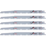 ⁦سلاح منشار امامى ترددى لقطع الخشب 5 قطع BOSCH  Saw Blade Set  S 1531 L Top For Wood 5 Pcs⁩ - الصورة ⁦4⁩