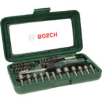 ⁦طقم مفكات وتشكيله من سنون بوش المفكات و اللقم 46 قطعه +مفك BOSCH  Sales-Campaign Set Mixed 46 Pc⁩ - الصورة ⁦3⁩