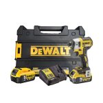 ⁦شنيور مفك بطارية ديوالت 1/4 بوصه 18 فولت 5 امبير 205 نيوتن امباكت موديل -DEWALT DCF887P2⁩ - الصورة ⁦2⁩