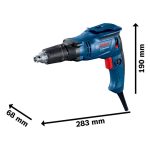 ⁦شنيور بوش فك وربط مسمار 650 وات 5000 لفه ماليزيا BOSCH - GTB 650 PROFESSIONAL⁩ - الصورة ⁦2⁩