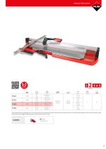 ⁦ماكينه قطع سيراميك روبي 102 سم RUBI TP-102-S⁩ - الصورة ⁦12⁩