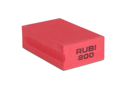 اسفنجه روبي الماظ تلميع بعد القطع خشانة 200 RUBI