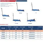 ⁦كوريك تمسـاح  2 طن 140-800 مم طويل 1184 مم اي بي تي  صينى موديل  APT TR20003⁩ - الصورة ⁦2⁩