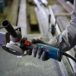 ⁦صاروخ بوش تجليخ و قطعية 5 بوصه 1400 وات مقبض ممتص للصدمات ألماني BOSCH - GWS 14-125 S⁩ - الصورة ⁦5⁩
