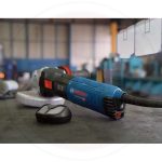 ⁦صاروخ بوش 5 بوصه سرعات 1700 وات فصل كهرباء اوتوماتيك الماني موديل BOSCH - GWS 17-125 S⁩ - الصورة ⁦2⁩