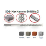 ⁦بنطة هيلتى خدمة شاقة 2سن اي بى تى فديا 750*32SDS-Max APT⁩ - الصورة ⁦2⁩