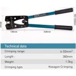 ⁦مكبس كوس ساقيه من 6 الي 150 مم ZUPPER JY-06150⁩ - الصورة ⁦5⁩