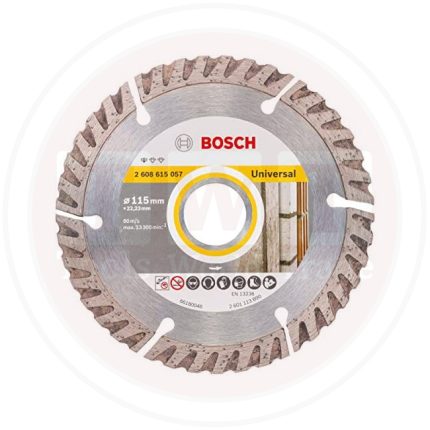 صينيه ديسك قطعية بوش الماظ يونيفرسال 4.5 بوصة BOSCH Diamond Disc Standard for Universal 115mm