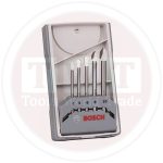 مجموعه من البنط كعب سليندر للسيراميك 5 قطع بوش  BOSCH Set of 5 CYL-9 for Ceramic Ø 4, 5, 6, 8, 10 mm