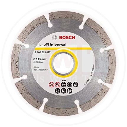 صينيه ديسك قطعية بوش الماظ يونيفرسال 4.5 بوصة ايكو BOSCH Diamond Disc ECO for Universal 115mm