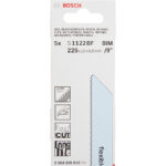 ⁦سلاح منشار امامى ترددى لقطع الحديد 5 قطع BOSCH Saw Blade Set S 1122 Flexible for Metal 5 Pcs⁩ - الصورة ⁦2⁩