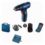 ⁦شنيور بوش بطارية 12 فولت 1.5 امبير + 23 قطعة اكسسوار BOSCH - GSB 120-LI⁩ - الصورة ⁦2⁩